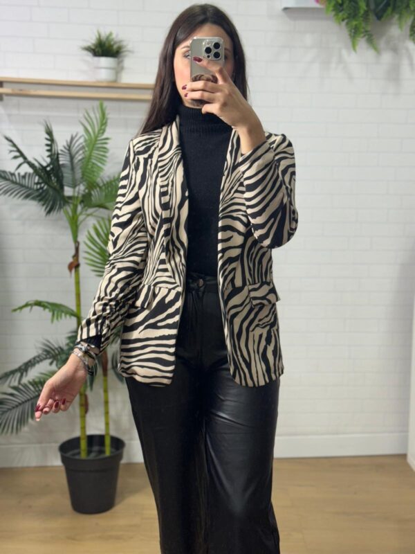 BLAZER ANIMAL PRINT