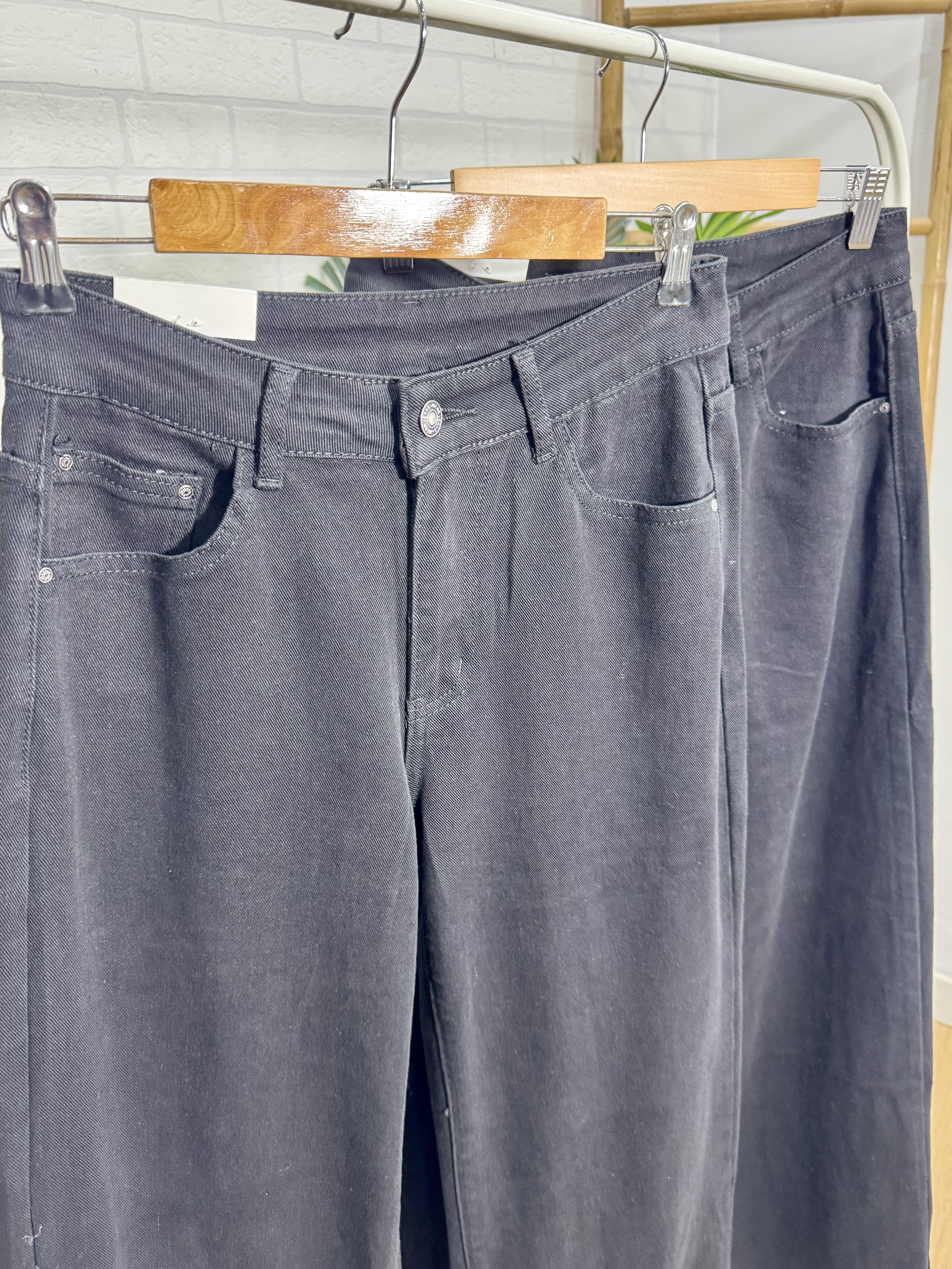 VAQUERO WIDE LEG NEGRO