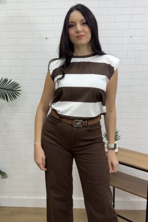 CAMISETA HOMBRERAS RAYAS