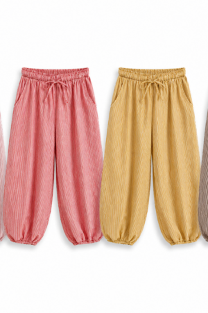Pantalones Rayas Finas Bombacho