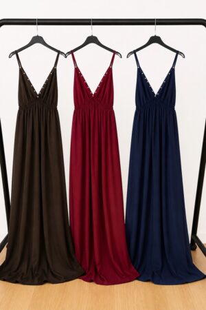 VESTIDO TACHUELAS