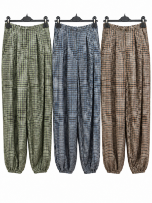 PANTALON BOMBACHO VICHY