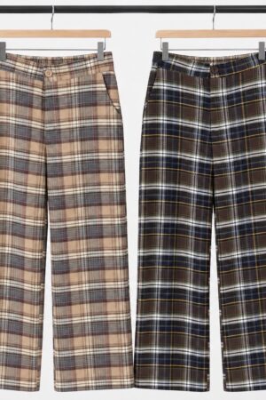 PANTALÓN VICHY RECTO