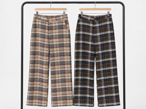 PANTALÓN VICHY RECTO